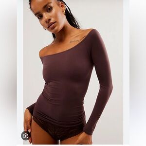 FREE PEOPLE Intimately - Off The Shoulder Long-Sleeve